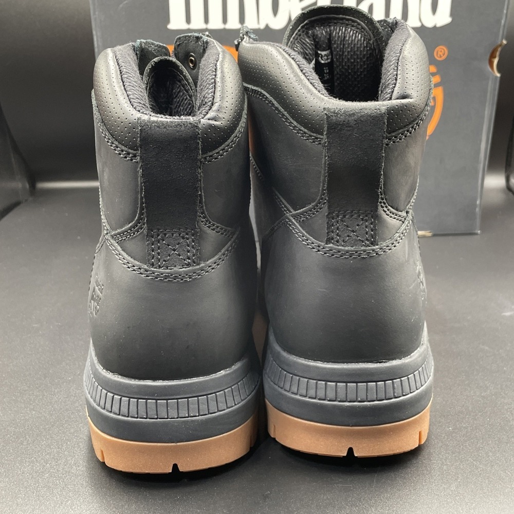 Timberland PRO Montauk 6" Mens Size 13 M Black Waterproof Leather Work Boots NEW - Picture 4 of 8